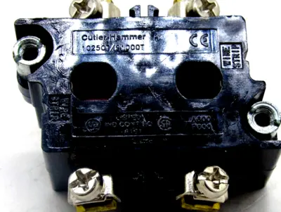 NEW LOT OF 3 CUTLER HAMMER 10250T1 CONTACT BLOCK