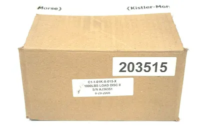 NEW KISTLER MORSE C1-1-01K-X -8 OFFSET LOAD DISC