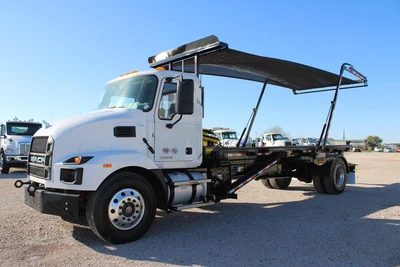 New | in-Stock 2027 MACK MD7 Rolloff Trucks Texas US | Roll Off Truck World #1491925