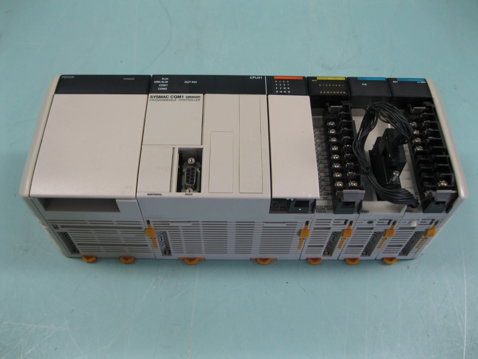 Omron PLC Modules CQM1-CPU21-E, CQM1-OD214, CQM1-DA021, etc H13
