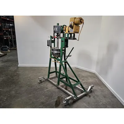 Used 5 Gal Lee Metal Products Jacketed Double Motion Kettle Sweep Agitator
