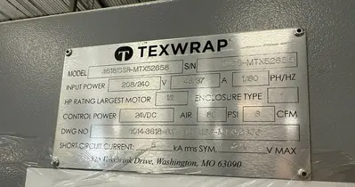 USED 2021 TEXWRAP 3618 ISSR