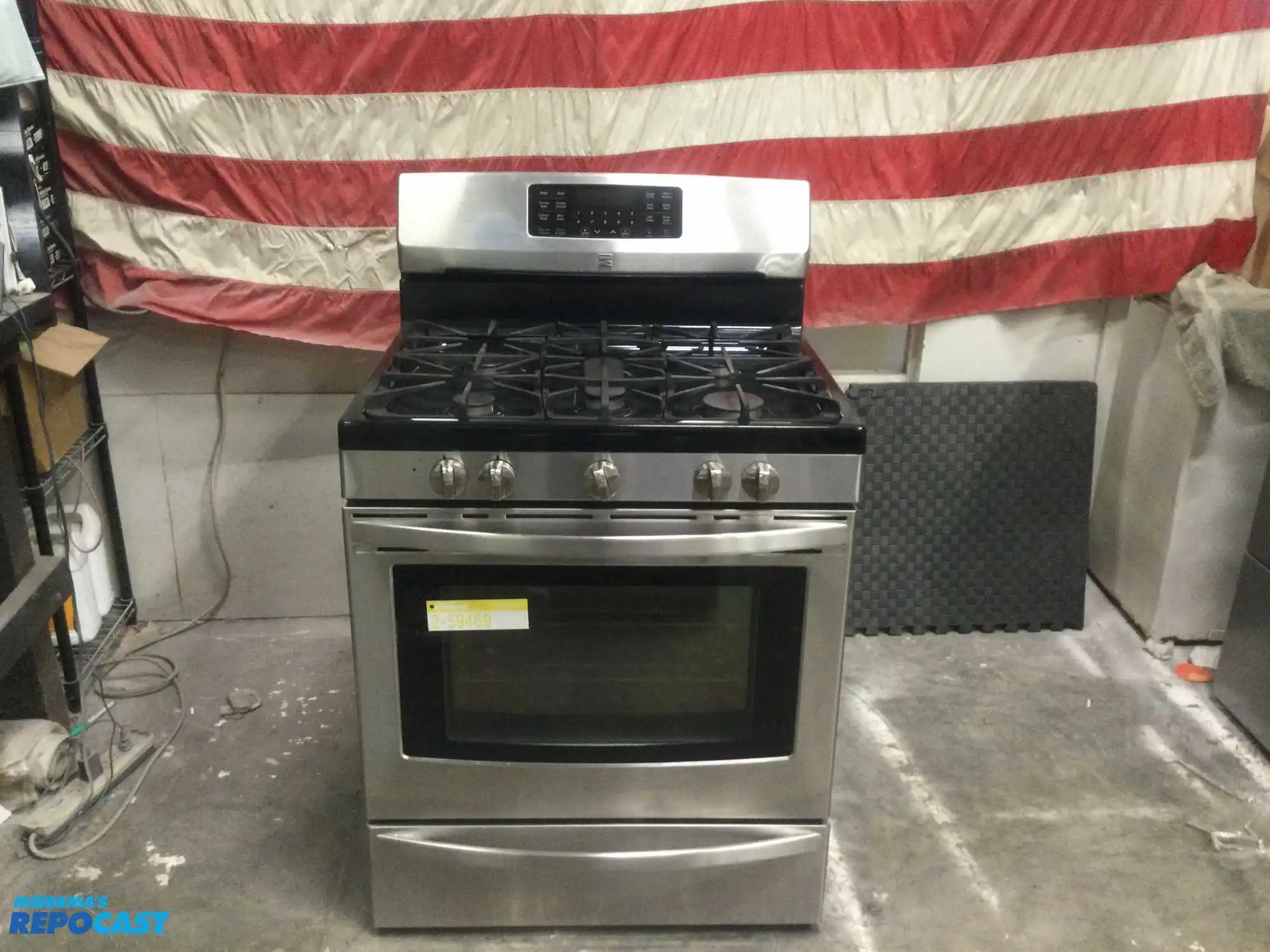 kenmore  5 burner Gas Range