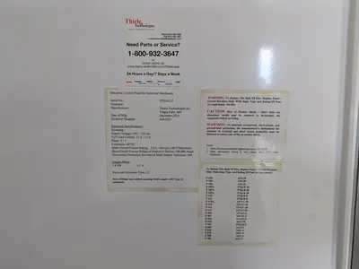 USED 2013 THIELE TECNOLOGIES / UNIVERSAL ZP30A
