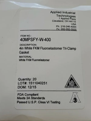 NEW Applied Industrial Technologies 40MPSFY-W-400