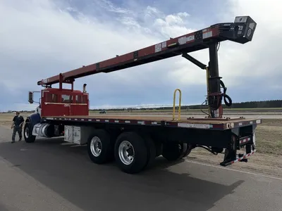 Used 2019 PETERBILT 348 CLEASBY SHINGLE LOADER Flatbed Trucks Minnesota US | Carco Truck & Equipment #1514025