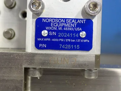 New | in-Stock NORDSON 7425115 Chemical & Process Equipment Ohio US | HGR 24 #1056434