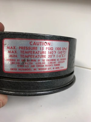 Used Magnehelic 2100C Parts (Hydraulics and Pneumatics) Indiana US | J&J Industrial Supply #511222
