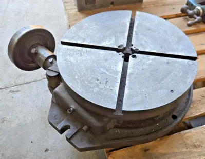 15” Precision Rotary Table For Bridgeport Milling Machine