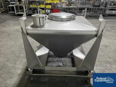 USED Matcon 500 Liter Matcon IBC Bin, S/S