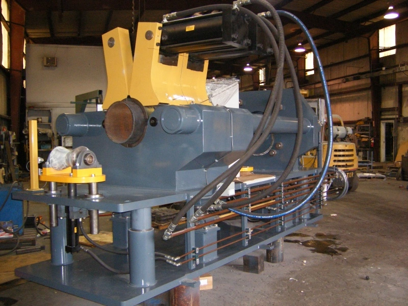 PECK-O-MATIC Horizontal Hydraulic Swage and Expansion Machine for Premium Threads, brand new, POA