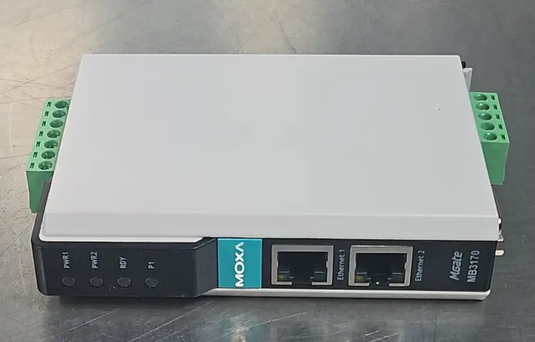 Used Moxa Moxa MB3170 PLC Processors | Palmetto Automation #1149233