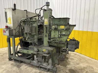 HERTWICH ENGINEERING MODEL #HE-300-30/A SWARF PUCK BRIQUETTER PRESS MACHINE: STOCK #23343