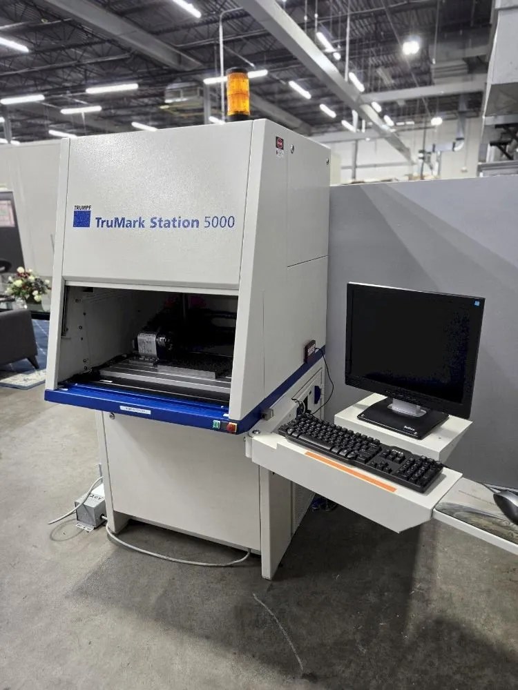 Used 2008 TRUMPF TRUMARK STATION 5000 Laser Markers Ohio US | HGR 24 #727666