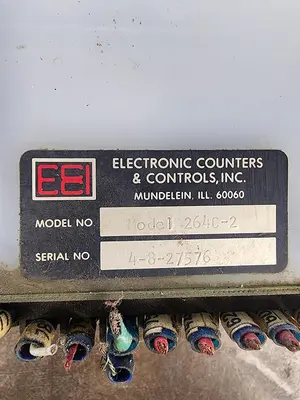 USED ELECTRONIC COUNTERS & CONTROLS INC MODEL: 264C-2