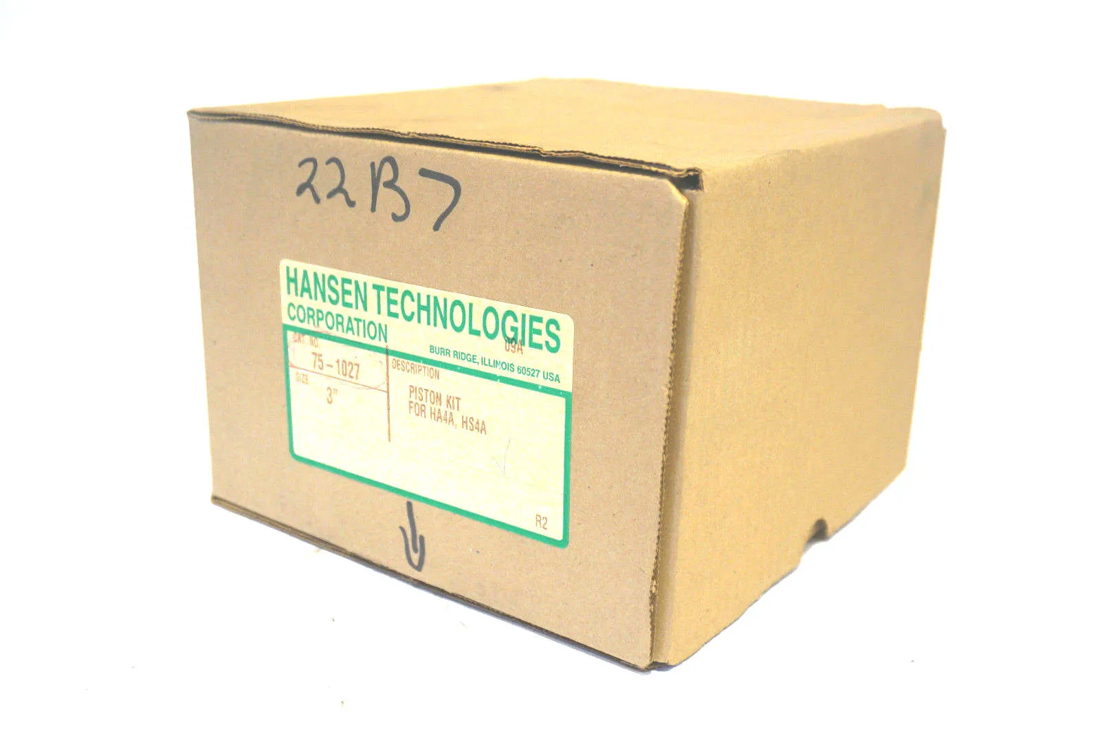 NEW HANSEN TECHNOLOGIES 75-1027 PISTON KIT FOR HA4A 3" 751027