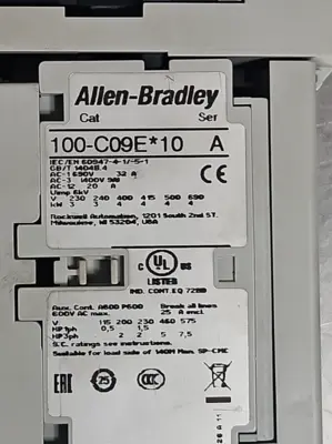 USED Allen-Bradley ALLEN BRADLEY 190S-ANEJ2-CB25C