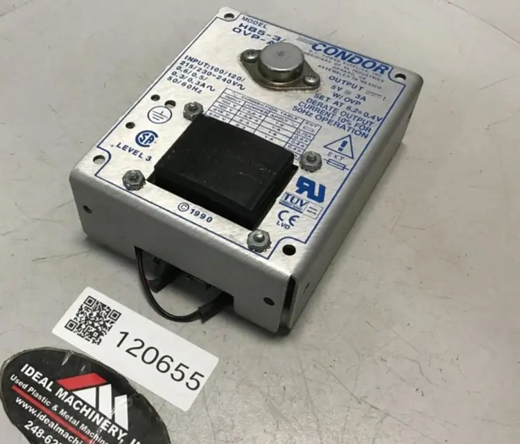 Used POWER ONE HB5-3/OVP-A Power Supplies Michigan US | Ideal Machinery #1310562