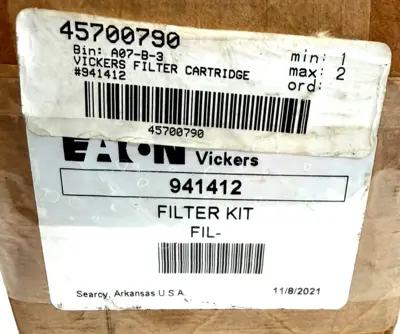 NEW EATON VICKERS 941412 FILTER KIT 404211 45700790
