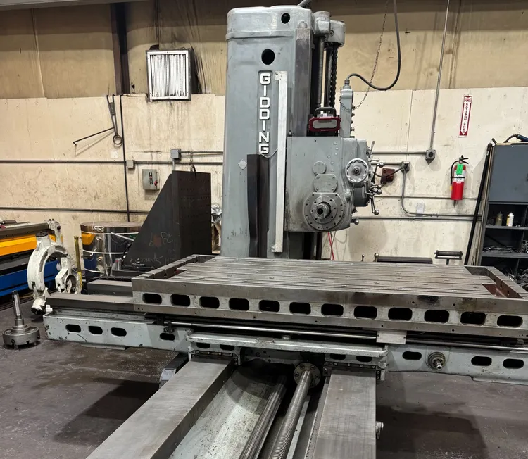 Used GIDDINGS & LEWIS 340-T Horizontal Table Type Boring Mills Idaho US | Liberty Machine Works LLC #1605003