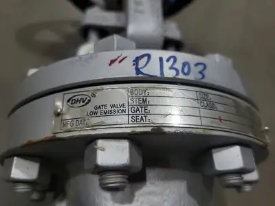 2" Class 300 Gate Valve B16.34