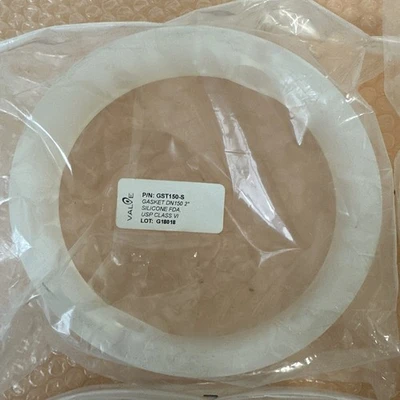 (3) NEW- VALVE GST150-S DN150 2° Silicone Gasket USP Class VI || FAST SHIPPED