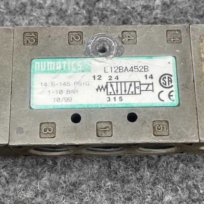 Used Numatics L12BA452B000061 Solenoid Valves California US | Davliegogo LLC #1707964