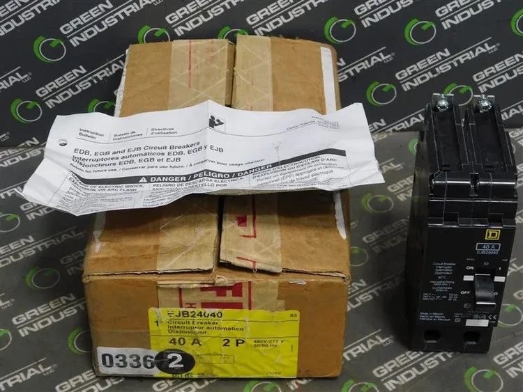 Used SQUARE D EJB24040 Circuit Breakers Wisconsin US | Green Industrial #676213