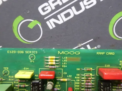 MOOG E123-036A001 P25 Universal Parison Programmer Control Board Used