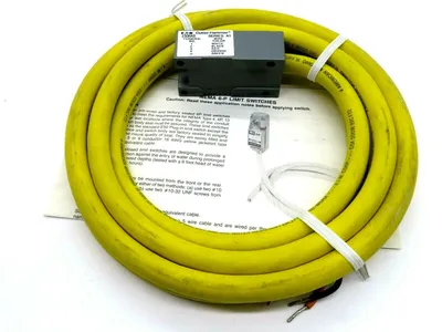 NEW CUTLER HAMMER E50RAS LIMIT SWITCH COMPONENT SINGLE POLE 8 FOOT CABLE