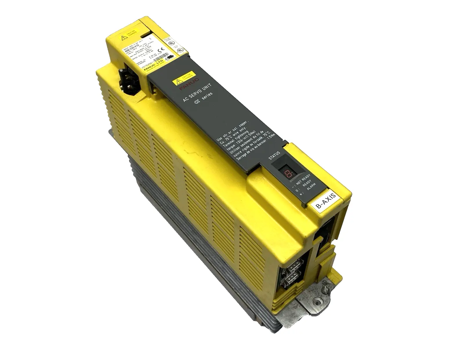 Used FANUC AC Servo Amplifier Unit 3PH 230VAC 12.5A Servo Drives Michigan US | Maverick Industrial Sales #1396093