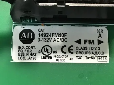 USED ALLEN BRADLEY 1492-IFM40F SER A