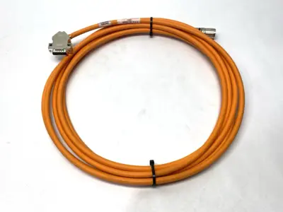 USED BOSCH REXROTH SERVO MOTOR ENCODER CABLE 5M 002ABB-NN-005,0