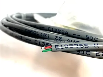 USED CAROL 22 AWG 4‑CONDUCTOR CONTROL CABLE