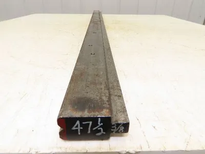 Press Brake Die 47-1/2" Long 90° V 3/8" W 3/16" D 1-3/4" H 1/2" Tang