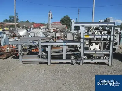 USED PEWE P.E.W.E DeWater Systems Belt Filter Press