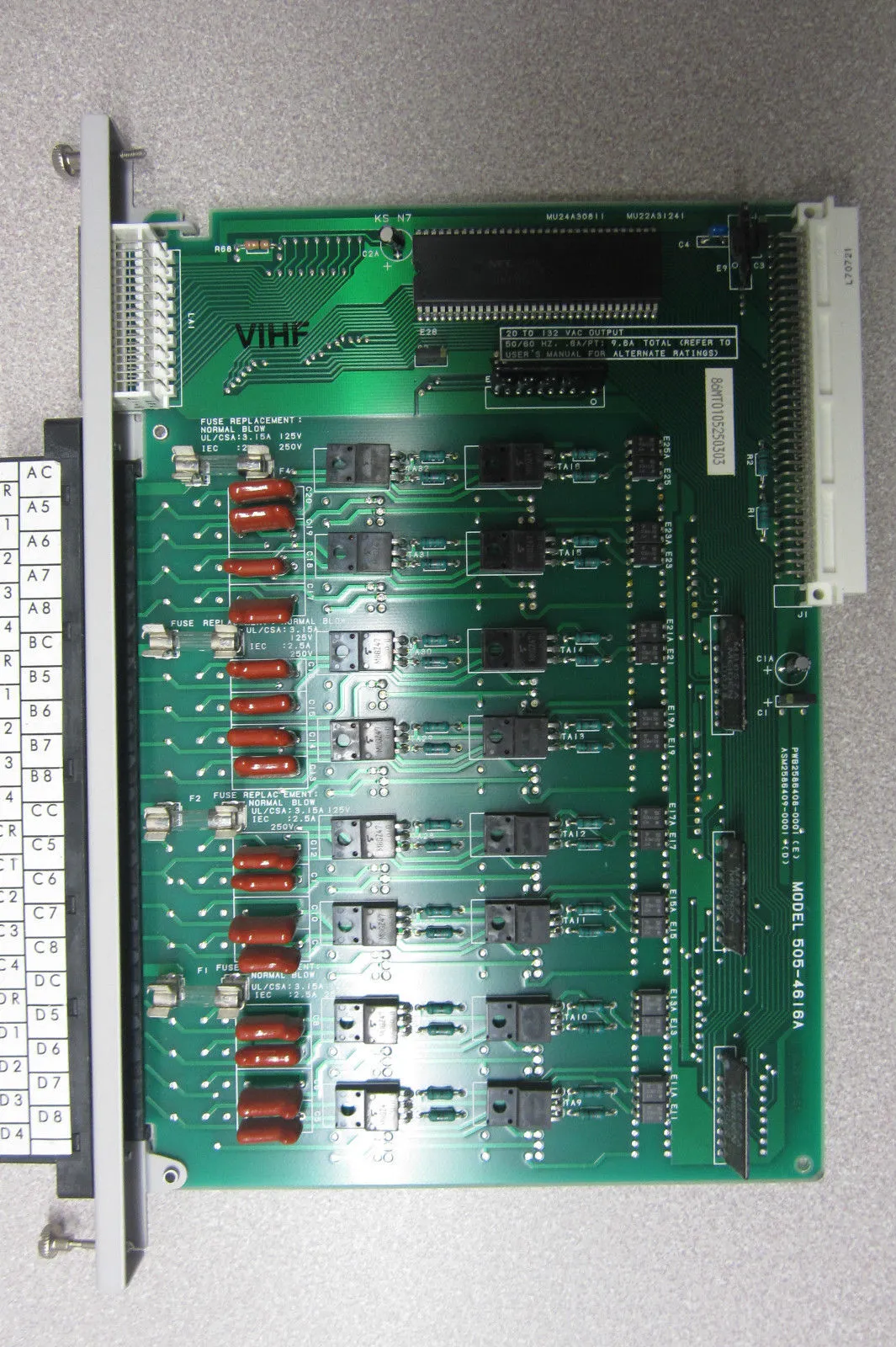 SIEMENS 505-4616A OUTPUT MODULE 5054616A