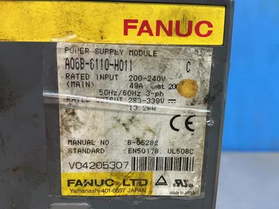 Used FANUC A06B6110H011 PLC Power Supplies Ohio US | HGR 24 #1335318
