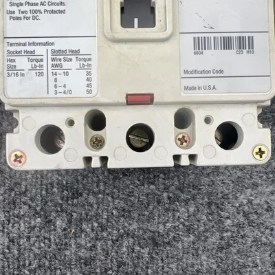 Used Cutler-Hammer fd3090 Circuit Breakers California US | Davliegogo LLC #1706053