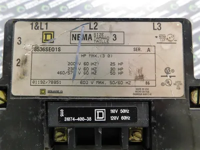 USED SQUARE D 8536SEO1S