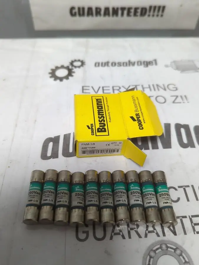 New | in-Stock COOPER BUSSMANN FNM-1/8 Miscellaneous Equipment (Electrical & Power) Ohio US | Surplus Asset Holdings #1235712