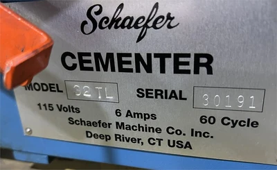 USED SCHAEFER CEMETER 32TL