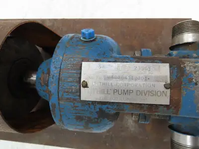 Reeves X-V 053 Moto Drive 38:1 Reducer Variable Speed 12-126 RPM Tuthill 5A Pump