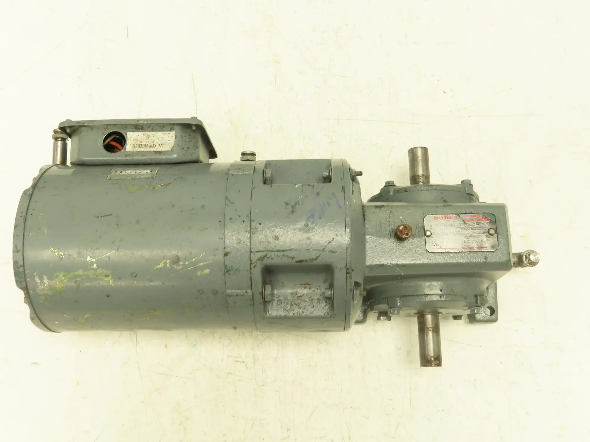 Dodge Reliance Gearmotor 50:1 Reducer 1/2Hp 230/460V 3PH FB56C Dual Output