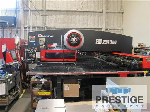 Used 2007 AMADA EM2510NT Turret Punches New York US | Prestige Equipment #170303