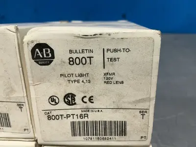 Used ALLENBRADLEY 800TPT16R Light Source Equipment Ohio US | HGR 24 #1478344