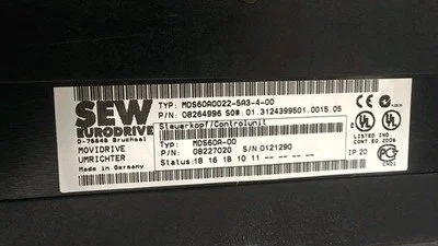 USED SEW-EURODRIVE MDS60A0015-5A3-4-00
