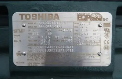 USED TOSHIBA 0752XDSC41B-P