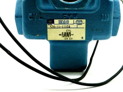 NEW MAC VALVES 57B-11-111CA SOLENOID VALVE 57B11111CA