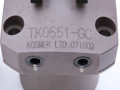 Kosmek TK0551-GC Hydraulic Link Clamp Lot of 2 READ